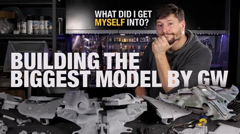 The Manta Saga: Part 1. Building the biggest model GW makes .